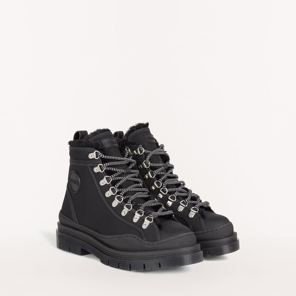 Furla Hyke Women Sneakers Black ZA2043896